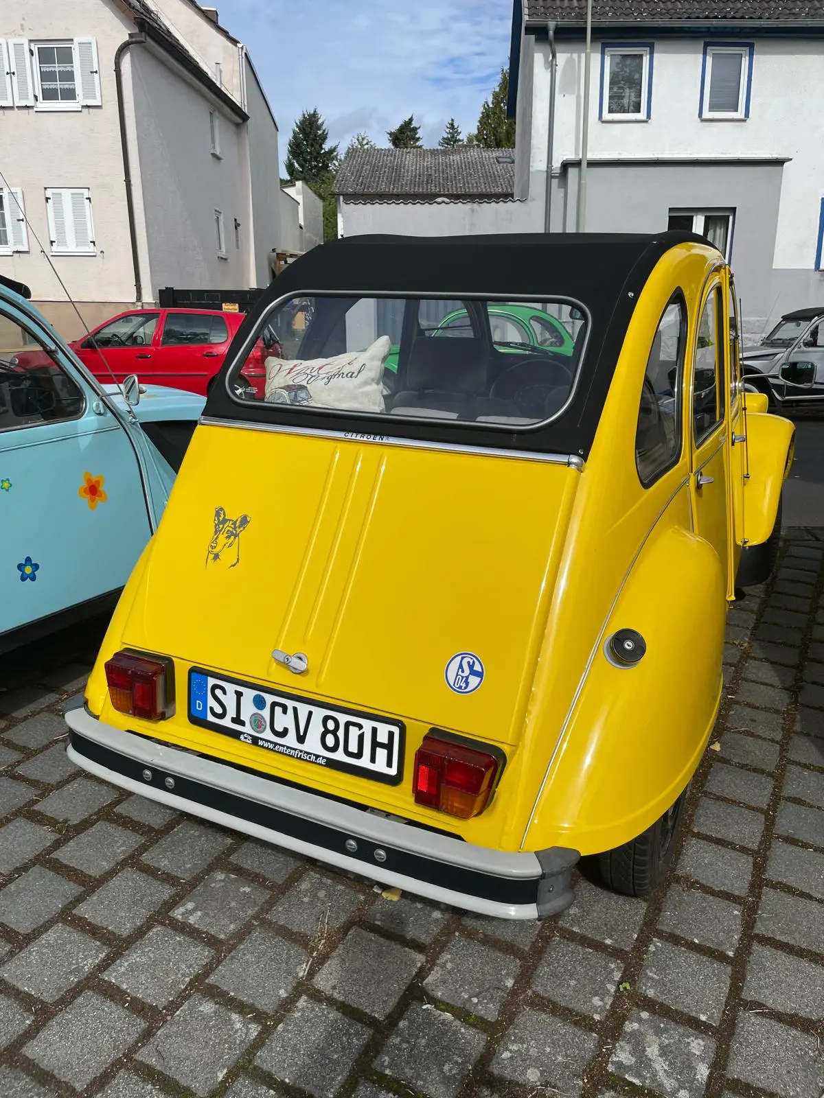 Citroën 2CV Gelb