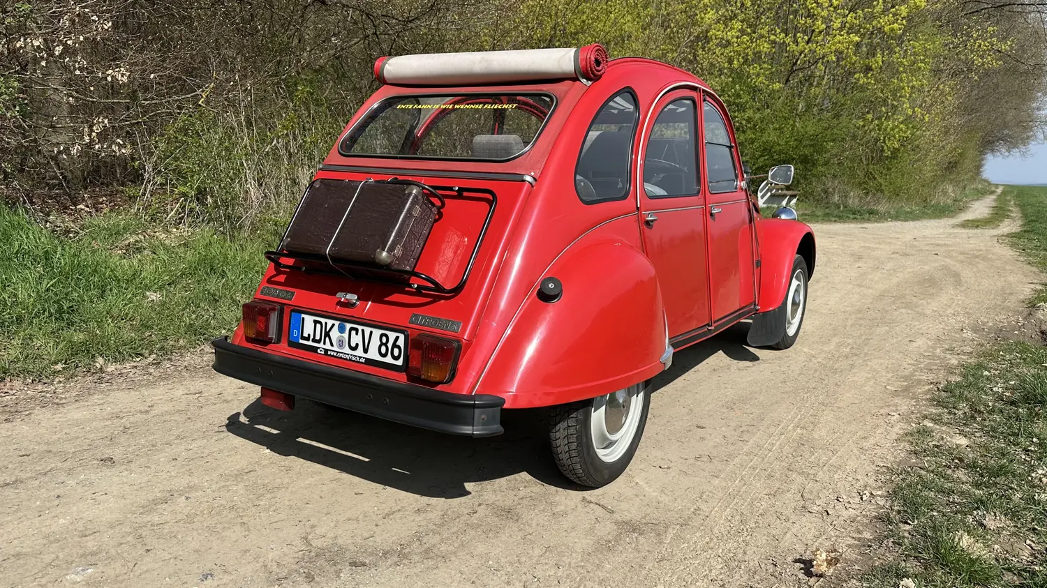 Citroën 2CV6 Rot