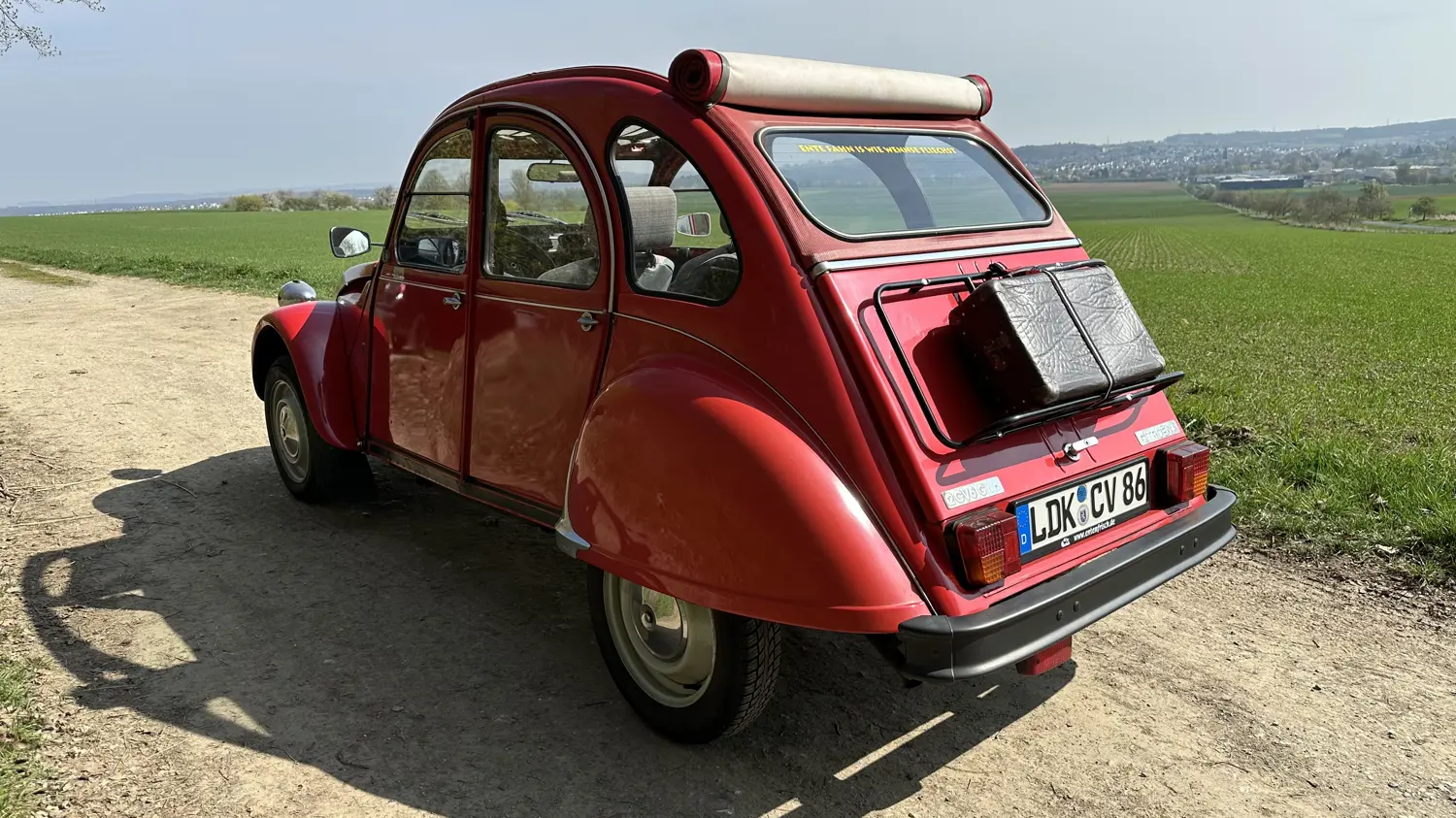 Citroën 2CV6 Rot