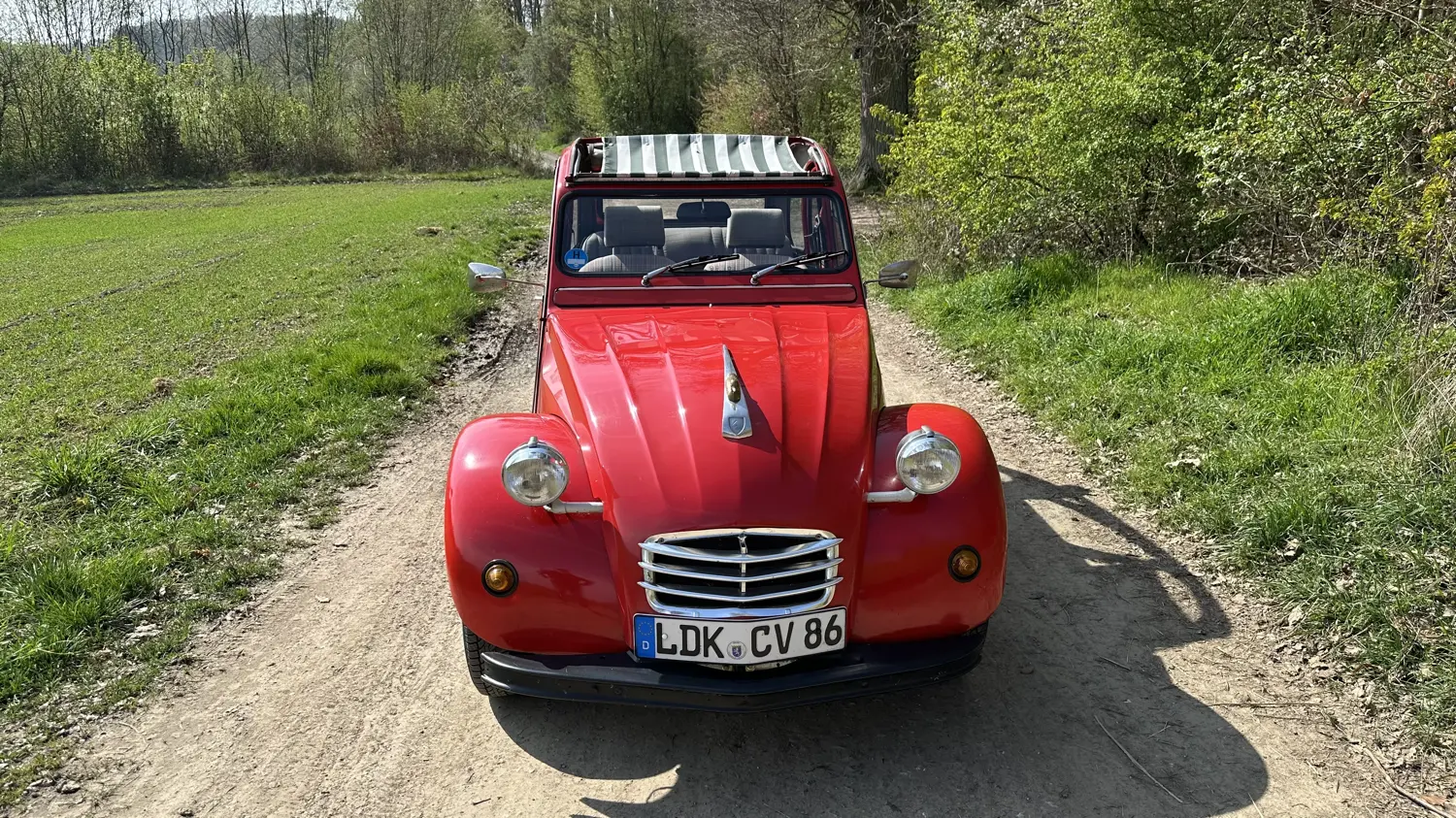 Citroën 2CV6 Rot