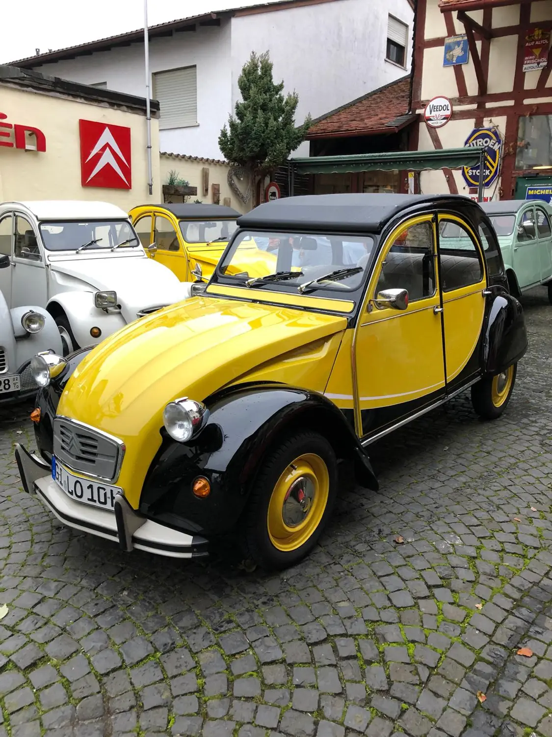 Citroën 2CV Charleston Gelb/Schwarz -VERKAUFT-