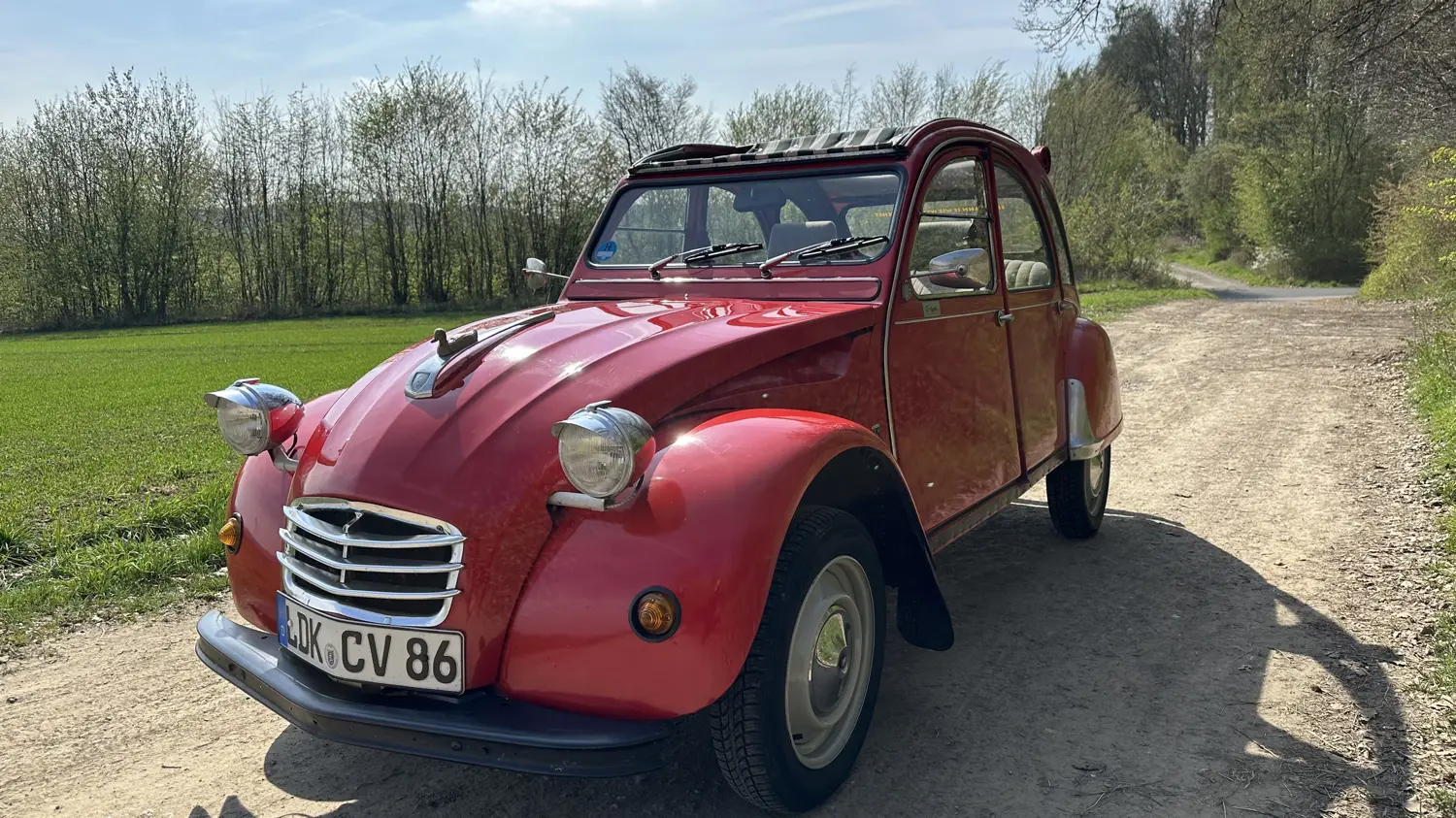 Citroën 2CV6 Rot